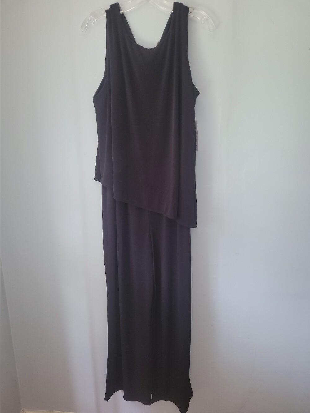 CHICO'S Women's Black Sleeveless Romper NWT